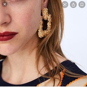 Zara statement earrings
